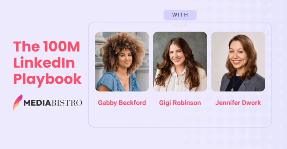 linkedin playbook for building post impressions and traffic