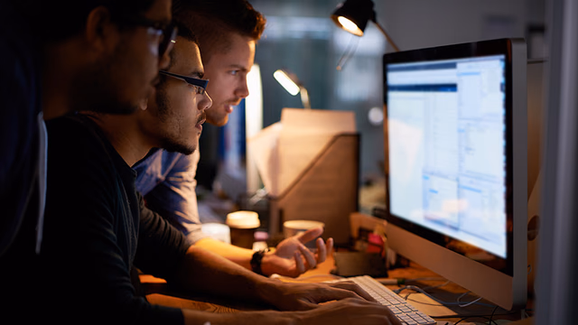 SEO Specialist working on digital marketing strategy